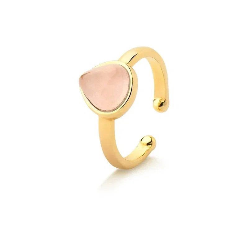ANEL DOURADO AJUSTAVEL FORMATO GOTA