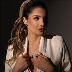 ANEL DOURADO GOTA HEMATITA