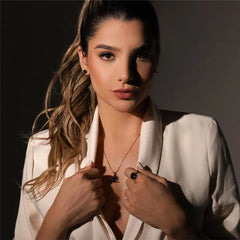 ANEL DOURADO GOTA HEMATITA