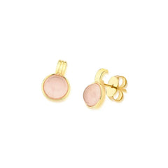 BRINCO DOURADO CABOCHÃO 8MM COM MINI DETALHES