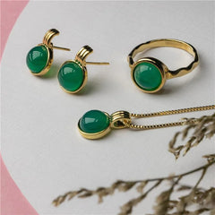 BRINCO DOURADO CABOCHÃO 8MM COM MINI DETALHES