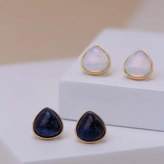 BRINCO GOTA DOURADO CABOCHÃO 12X13