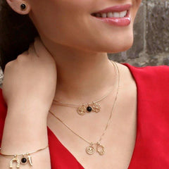 BRINCO MINI CABOCHÃO DOURADO 6,5