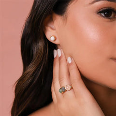 BRINCO MINI CABOCHÃO DOURADO 6,5