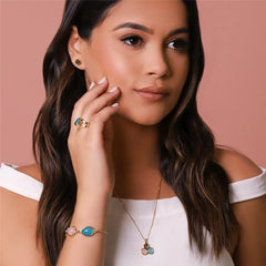 BRINCO MINI CABOCHÃO DOURADO 6,5