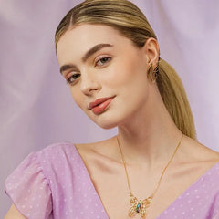 BRINCO BORBOLETA COLEÇÃO GARDEN PEDRAS DO MAR