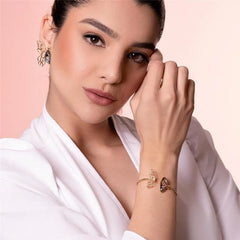 BRINCO BORBOLETA COLEÇÃO GARDEN PEDRAS DO MAR