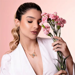 BRINCO BORBOLETA COLEÇÃO GARDEN PEDRAS DO MAR