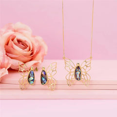 BRINCO BORBOLETA COLEÇÃO GARDEN PEDRAS DO MAR