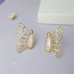 BRINCO BORBOLETA COLEÇÃO GARDEN PEDRAS DO MAR