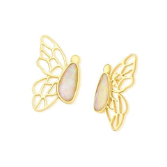 BRINCO BORBOLETA COLEÇÃO GARDEN PEDRAS DO MAR