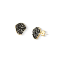 BRINCO SUBLIME CURVAS DOURADO PEDRA FRAGMENTADA