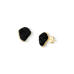 BRINCO SUBLIME CURVAS DOURADO PEDRA FRAGMENTADA