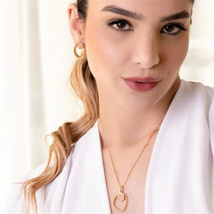 CONJUNTO DESIGN ELEGANTE DOURADO