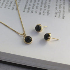 CONJUNTO MINI CABOCHÃO DOURADO