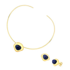 CONJUNTO CURVAS DOURADO COM ARO FINO