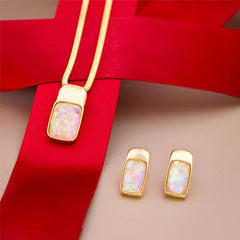 CONJUNTO DOURADO RADIANTE CORRENTE SNAKE