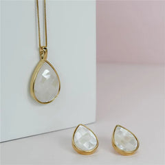 CONJUNTO DOURADO GOTA MADRE MOSAICO