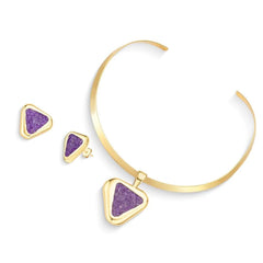 CONJUNTO LÚMEN ARO DOURADO DETALHE SOFISTICADO FRAGMENTOS