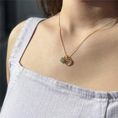 KIT PINGENTE SIGNO VIRGEM DOURADO