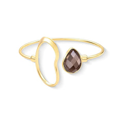 PULSEIRA FORMAS DOURADOA REGULÁVEL FACETADO PEROLADO ACQUA LUNA