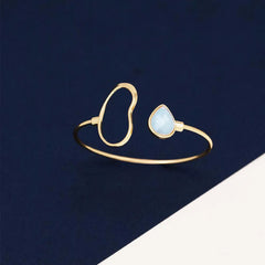 PULSEIRA FORMAS DOURADOA REGULÁVEL FACETADO PEROLADO ACQUA LUNA