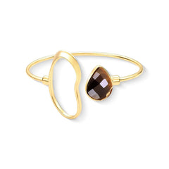 PULSEIRA FORMAS DOURADOA REGULÁVEL FACETADO PEROLADO ACQUA LUNA