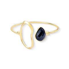 PULSEIRA FORMAS DOURADOA REGULÁVEL FACETADO PEROLADO ACQUA LUNA