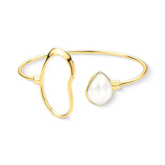 PULSEIRA FORMAS DOURADOA REGULÁVEL FACETADO PEROLADO ACQUA LUNA