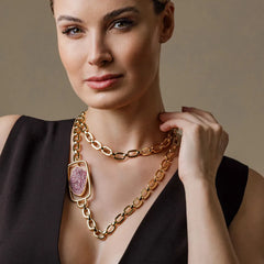 CINTO COLAR DOURADO ELEGANTE FRAGMENTOS