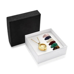 COMBO DOURADO FIGURA DE SÃO BENTO SETE PEDRAS