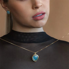 PEDRA CABOCHÃO PEROLADA PARA RELICÁRIO