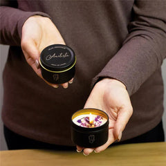 VELA DECORATIVA AMETISTA AROMA DE LAVANDA