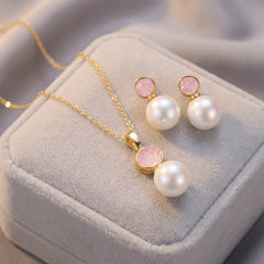 CONJUNTO DOURADO PÉROLA COM DETALHES FRAGMENTADOS