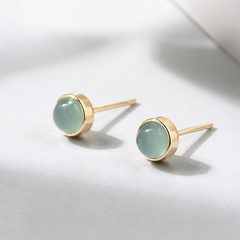 BRINCO MINI CABOCHÃO DOURADO 4MM