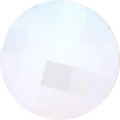 PEDRA FACETADA COM EFEITO PEROLADO PARA RELICÁRIO